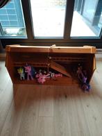 Groot houten poppenhuis/speelhuis/boerderij, Ophalen, Gebruikt