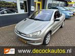 Peugeot 206 CC 1.6-16V Roland Garros/LEDER, Auto's, Voorwielaandrijving, Gebruikt, 4 cilinders, Cabriolet