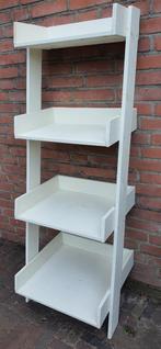 2 witte leunkasten / wandkasten, Huis en Inrichting, Kasten | Wandmeubels, Ophalen, 100 tot 150 cm, Zo goed als nieuw, Minder dan 150 cm