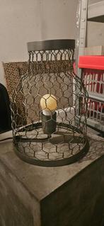 Gaas Lamp - Industrieel Design - 26x22 cm, Ophalen, Gebruikt, Metaal, Minder dan 100 cm