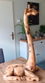 Zittende giraffe, Ophalen