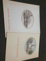 Gravure kalender, anton pieck, jaren 1975 en 1976, Ophalen of Verzenden, Zo goed als nieuw