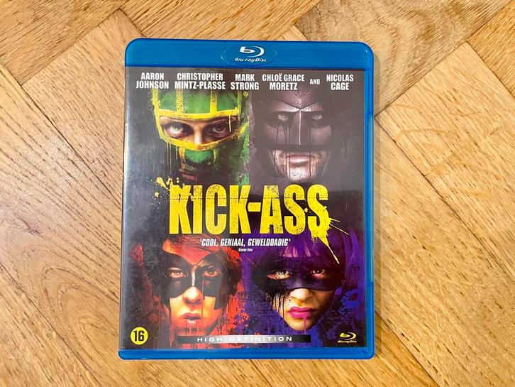 Kick-Ass (2010) op Blu-ray (nette staat, met NL), Cd's en Dvd's, Blu-ray, Zo goed als nieuw, Science Fiction en Fantasy, Ophalen of Verzenden