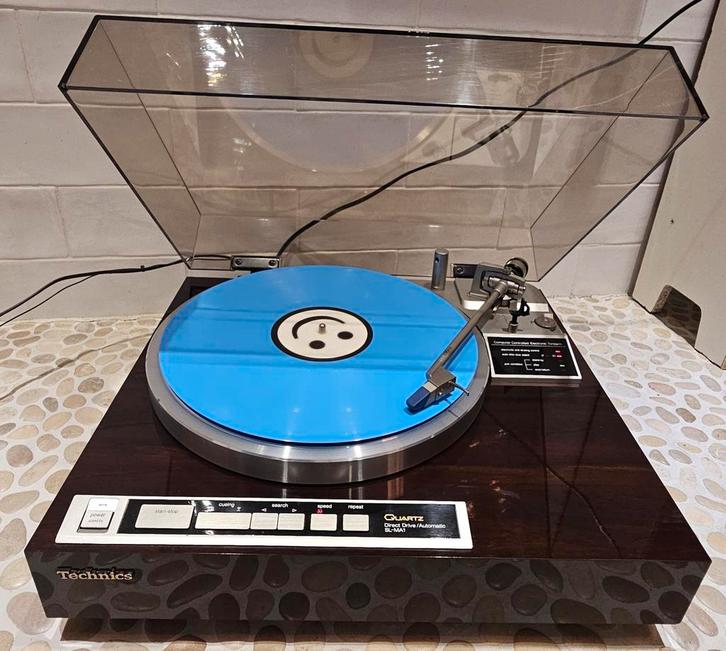 Technics SL MA1 Quartz DD Vintage topper palisander,TP4,zgst, Audio, Tv en Foto, Platenspelers, Zo goed als nieuw, Platenspeler