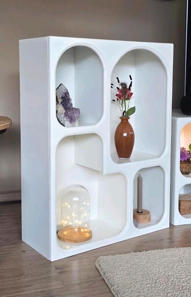 Organische kast, Huis en Inrichting, Kasten | Wandmeubels, Zo goed als nieuw, Minder dan 100 cm, Minder dan 150 cm, 25 tot 50 cm