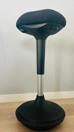 Dynamic ergonomic stool, adjustable office chair, black, Huis en Inrichting, Ophalen, Zwart, Zo goed als nieuw, Bureaustoel