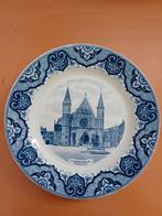 Delfts blauw bord met Ridderzaal, Ophalen