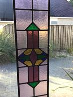Mooi glas in lood raamhanger., Doe-het-zelf en Verbouw, Ophalen of Verzenden, Zo goed als nieuw, Glas in lood, Minder dan 80 cm