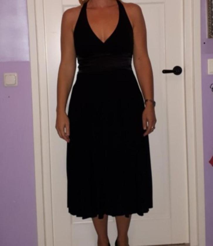 galajurk mt 36/ 38, Kleding | Dames, Gelegenheidskleding, Zo goed als nieuw, Galajurk, Maat 36 (S), Zwart, Ophalen of Verzenden