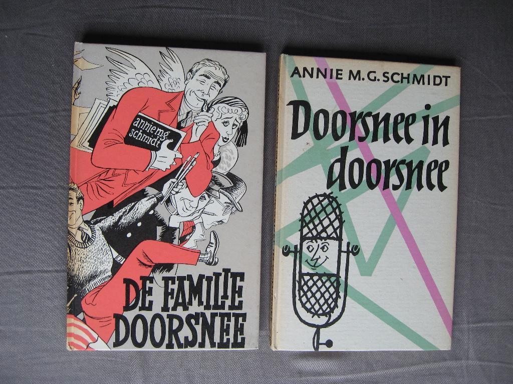 Annie M.G. Schmidt - De Fam. Doorsnee & Doorsnee in doorsnee, Ophalen of Verzenden, Gelezen, Annie M.G. Schmidt, Nederland