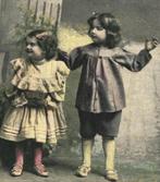 954502	Vintage	oude kinderkaart	meisje	1910	 Gelopen met pos, Verzamelen, Ansichtkaarten | Themakaarten, Gelopen, Kinderen, Ophalen of Verzenden