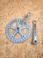 Vintage Koga Miyata Crankstel jaren 70 / 80, Crankstel of Pedalen, Gebruikt, Racefiets, Ophalen of Verzenden