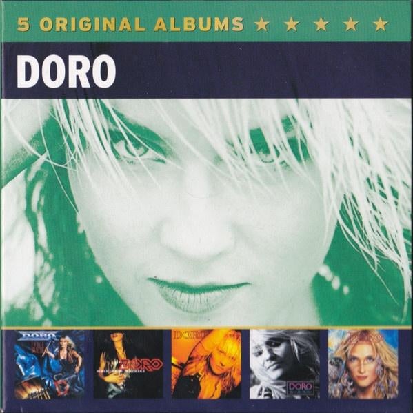 Doro – 5 Original Albums  5CD BOX  Nieuw  Geseald in Folie, Ophalen of Verzenden, Nieuw in verpakking, Boxset