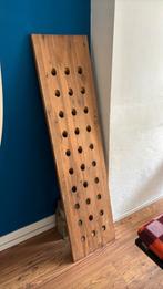 Houten wijnrek, Huis en Inrichting, Woonaccessoires | Wijnrekken, Ophalen, Zo goed als nieuw, 25 flessen of meer, 75 cm of meer