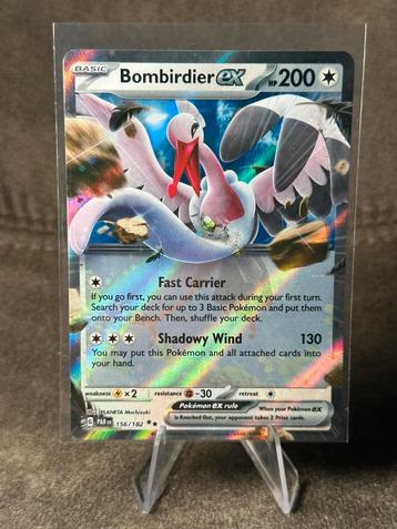 Bombirdier Ex #156 156/182 (Pokemon Paradox Rift) beschikbaar voor biedingen
