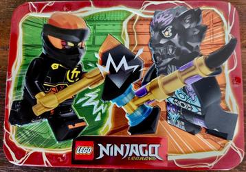 Lego Ninjago 112406 Cole vs Lord Ras in Metal Box beschikbaar voor biedingen