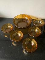 Brocante dessertset fifties, Ophalen of Verzenden, Huis en Inrichting