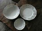 Schumann Germany schaal kant lace ajour porselein, Antiek en Kunst, Antiek | Porselein, Ophalen of Verzenden