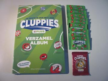 PLUS : boek / verzamel album + 11 cluppies ( ongeopend ) beschikbaar voor biedingen