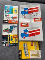 Vintage Lego System 60 s inhoudsblaadjes lot, Ophalen of Verzenden, Gebruikt