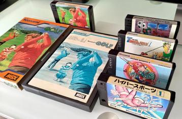 Konami MSX games - Sports set