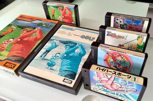 Konami MSX games - Sports set, Computers en Software, Vintage Computers, Ophalen of Verzenden