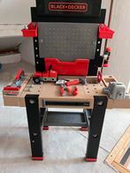 Speelgoed Gereedschapstafel - Black+Decker Smoby, Ophalen of Verzenden, Zo goed als nieuw