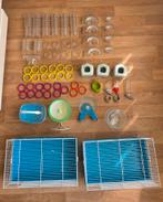 Twee hamsterkooien (Ferplast) met accessoires, Dieren en Toebehoren, Knaagdieren en Konijnen | Hokken en Kooien, Kooi, Minder dan 75 cm