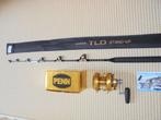 Big Game Set Penn Reel 50VSX 2speed, Shimano Hengel 50Lbs., Watersport en Boten, Hengelsport | Zeevissen, Ophalen, Nieuw, Complete set