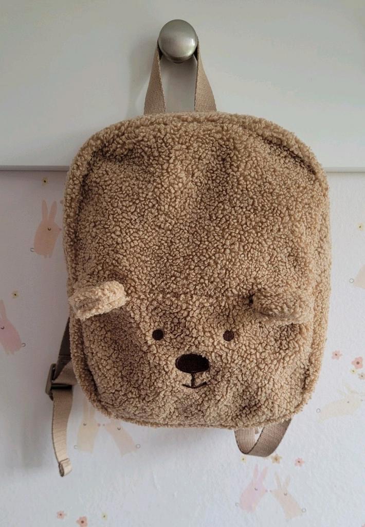 Rugzak peuter/kleuter teddystof beer 25x30cm, Sieraden, Tassen en Uiterlijk, Tassen | Rugtassen, Gebruikt, Overige merken, 25 tot 40 cm