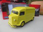 Welly Citroen HY bus geel, Hobby en Vrije tijd, Modelauto's | 1:43, Ophalen of Verzenden