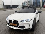 BMW M4 12v zwart Afstands. - Bleutooth - Led - Leder - Rubb, Ophalen of Verzenden, Nieuw