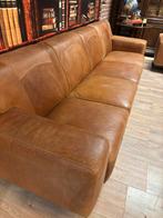 Stoere Cowboy Rust Buffelleren Banken - XXL, Huis en Inrichting, Banken | Bankstellen, Ophalen, Gebruikt, 100 tot 125 cm, Info&chesterfield.nl