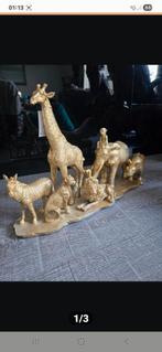 Schitterende goudkleurige dierenrijk
55 x 15 x 30 cm, Verzamelen, Beelden en Beeldjes, Ophalen of Verzenden, Nieuw, Dier