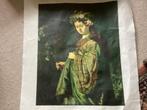 Rembrandt Saskia // linnen doek 68x54.5 cm, Ophalen of Verzenden