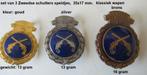 schietsport, unieke set Zweedse speldjes, klassieke wapens, Verzamelen, Speldjes, Pins en Buttons, Ophalen of Verzenden, Nieuw