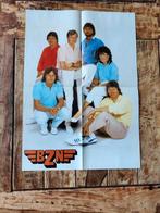 BZN poster 42 x 60 cm Concerttournée 1985 - 1986, Ophalen of Verzenden