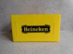 Heineken Kratje 20x15x12 cm. CD rek 14 cd's Geel, Kunststof, Minder dan 25 discs, Ophalen of Verzenden, Zo goed als nieuw