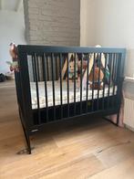 Kidsmill Box Zwart + Matras & Boxkleed, Ophalen, Zo goed als nieuw, Overige typen