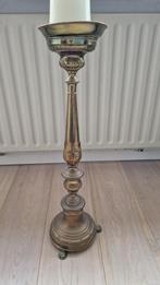 Antieke koperen kerkkandelaar #137, Antiek en Kunst, Ophalen, Koper of Brons
