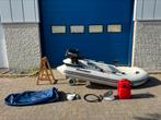 Super nette Beekman opblaasboot met Mercury 5PK motor, Watersport en Boten, Zo goed als nieuw, Benzine, Minder dan 70 pk, Overige materialen