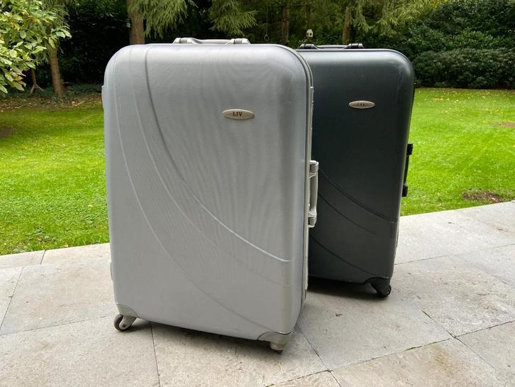 XL koffer, Sieraden, Tassen en Uiterlijk, Koffers, Gebruikt, Hard kunststof, 70 cm of meer, 45 tot 55 cm, Slot, Uitschuifbare handgreep