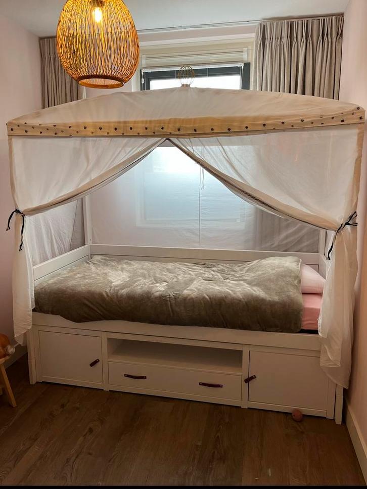 Life time Kinder kamer - kajuitbed/hemel/boekenkast, Huis en Inrichting, Slaapkamer | Bedden, Zo goed als nieuw, Eenpersoons, 90 cm