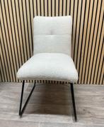 4 Eetkamerstoelen  - Boucle, LaVe Outlet, Wit, Nieuw, Ophalen of Verzenden