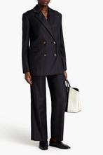 Loulou studio doublebreasted blazer S  vib oversized wol, Loulou studio, Zwart, Ophalen of Verzenden, Zo goed als nieuw