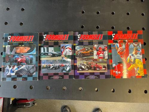 Formule 1 Jaaroverzicht Boeken – 1998 t/m 2001, Verzamelen, Automerken, Motoren en Formule 1, Zo goed als nieuw, Formule 1, Ophalen of Verzenden