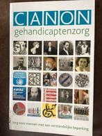 Canon Gehandicaptenzorg - Geschiedenis van de zorg, Ophalen of Verzenden, Zo goed als nieuw