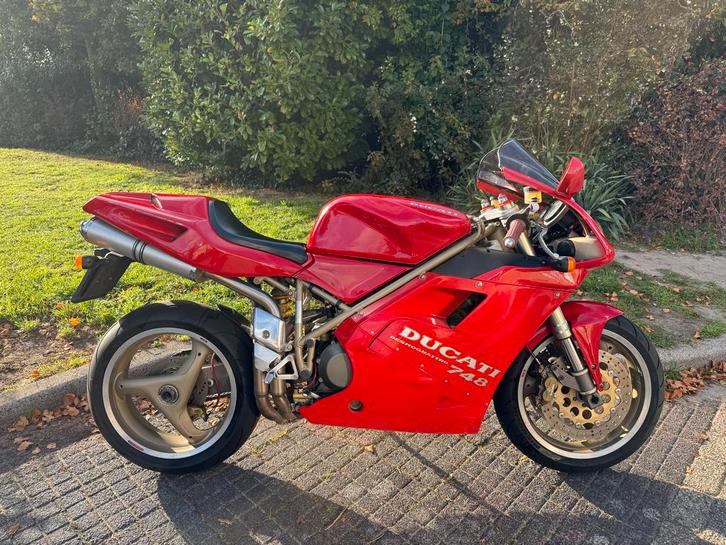 Ducati 748 Monopista - 55000km, Motoren, Motoren | Ducati, Particulier, Super Sport, meer dan 35 kW, 2 cilinders, Minimaal motorrijbewijs A1