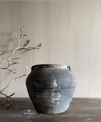 Oud Chinees potje kruikje met oren stoer sober landelijk, Huis en Inrichting, Verzenden, Nieuw