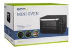 BCC MO21-03 Mini Oven 38 Liter Vrijstaand Zwart Nieuw, Nieuw, Hete lucht, Vrijstaand, Minder dan 45 cm